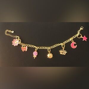 Gold Charm Bracelet ~ Unique Boutique
